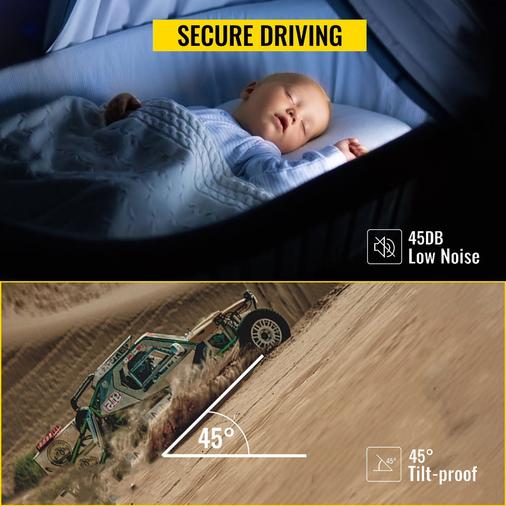 SucceBuy 9L 15L Car Refrigerator Portable Compressor Fridge Freezer Cooler 12V/24V DC for RV Travelling Camping Fishing