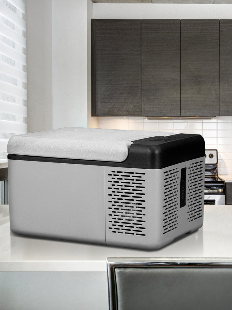 SucceBuy 9L 15L Car Refrigerator Portable Compressor Fridge Freezer Cooler 12V/24V DC for RV Travelling Camping Fishing